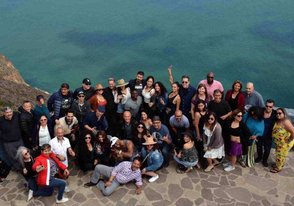 El Mirador at Ensenada Party Bus with OC Salsa