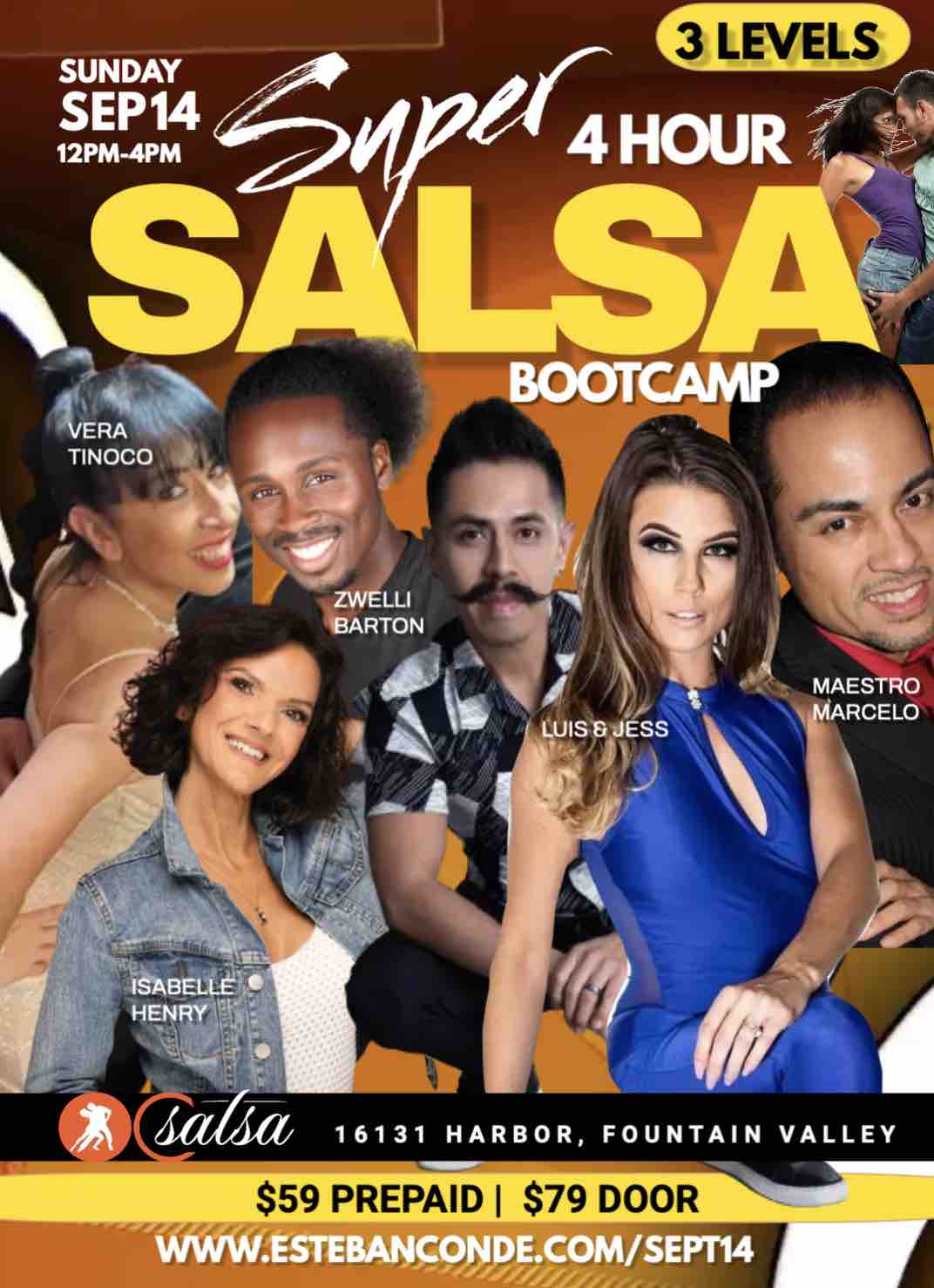 OC Salsa Bootcamp in Fountain Valley, California