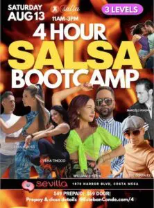 Salsa Boot Camp at OC Salsa