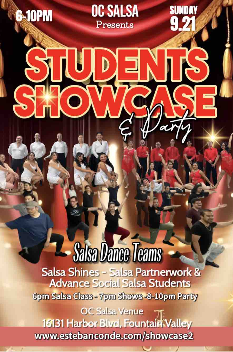 OC Salsa Students Showcase & Party