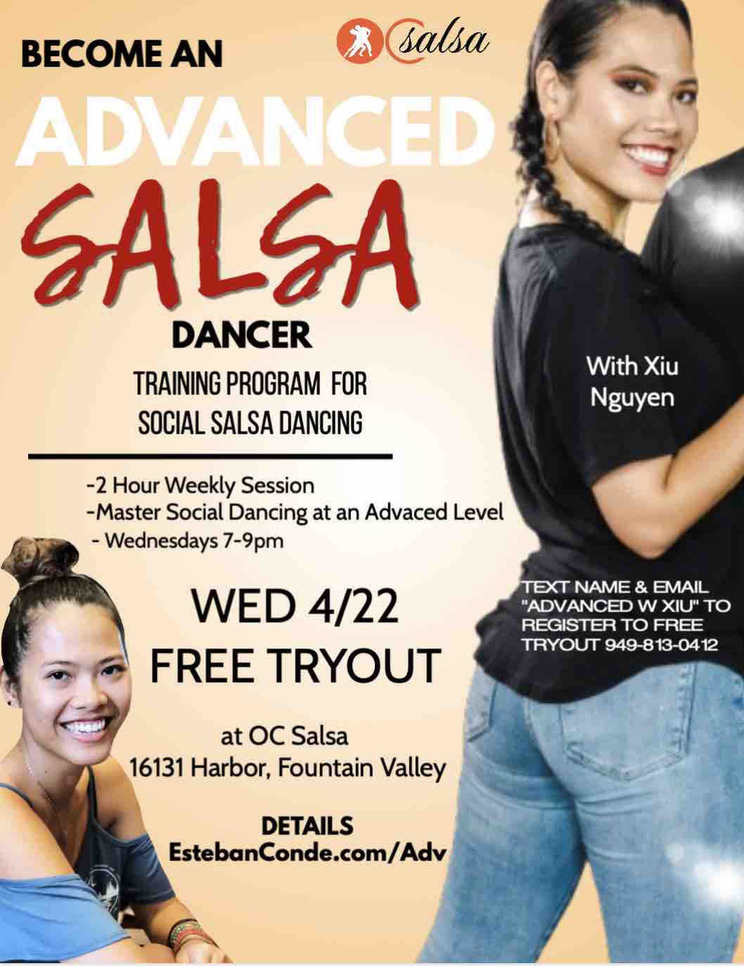 Become and Advanced Salsa Dancer program w/ OC Salsa