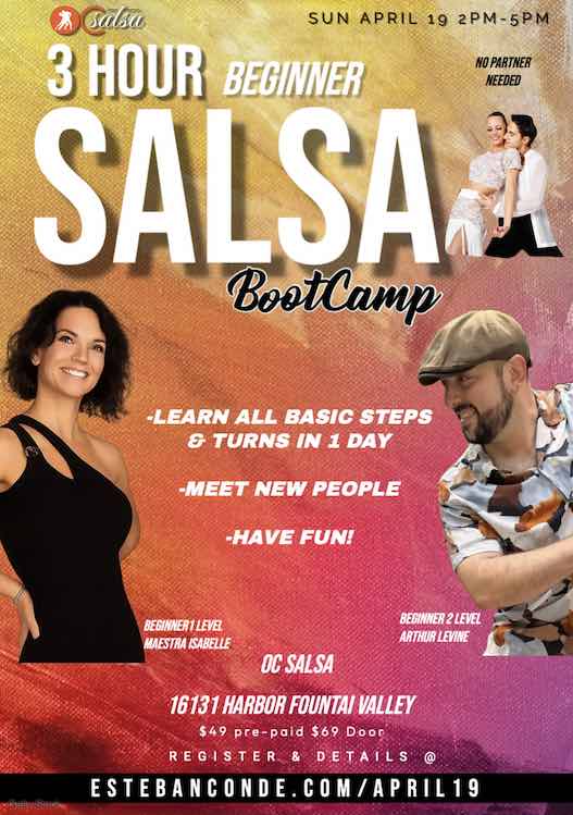 OC Salsa Beginner Salsa Bootcamp